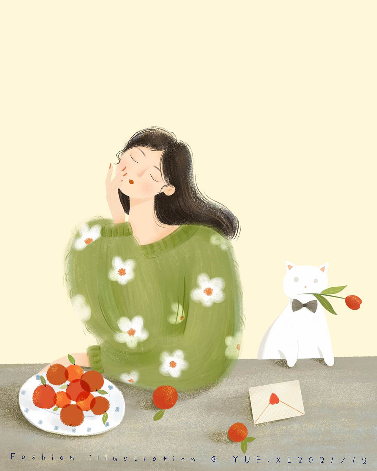 我的下午时光（图ZMjgwNTU2ODAw） - 商业插画 - 站酷设计师悦兮19原创素材 - 站酷ZCOOL