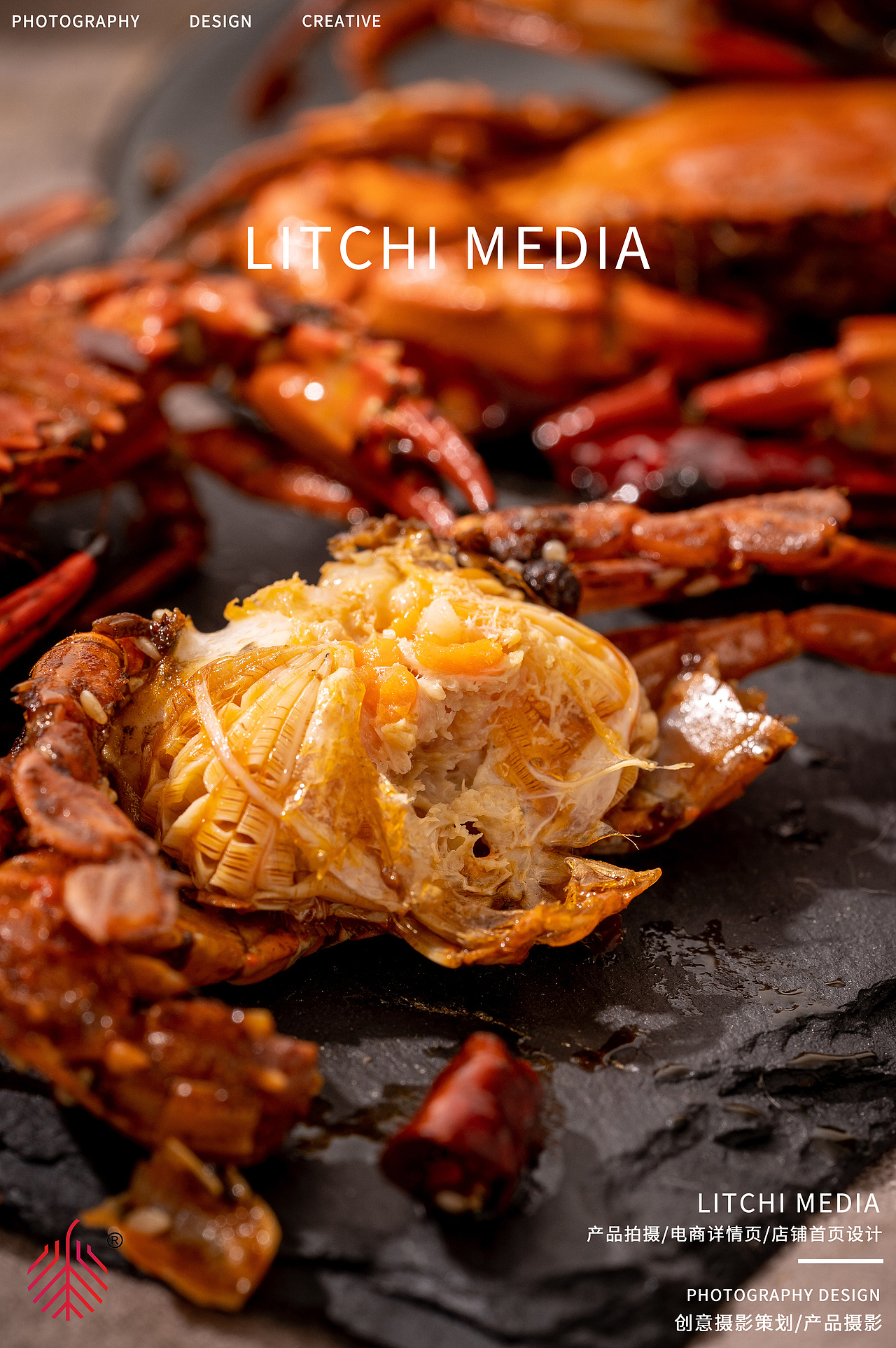 姜母鸭/皮皮虾/牛肉/鸭舌/鸡尖/螃蟹/虾/鲍鱼（图ZMjMxMjg5NDg0） - 产品摄影 - 站酷设计师荔枝传媒原创素材 - 站酷ZCOOL