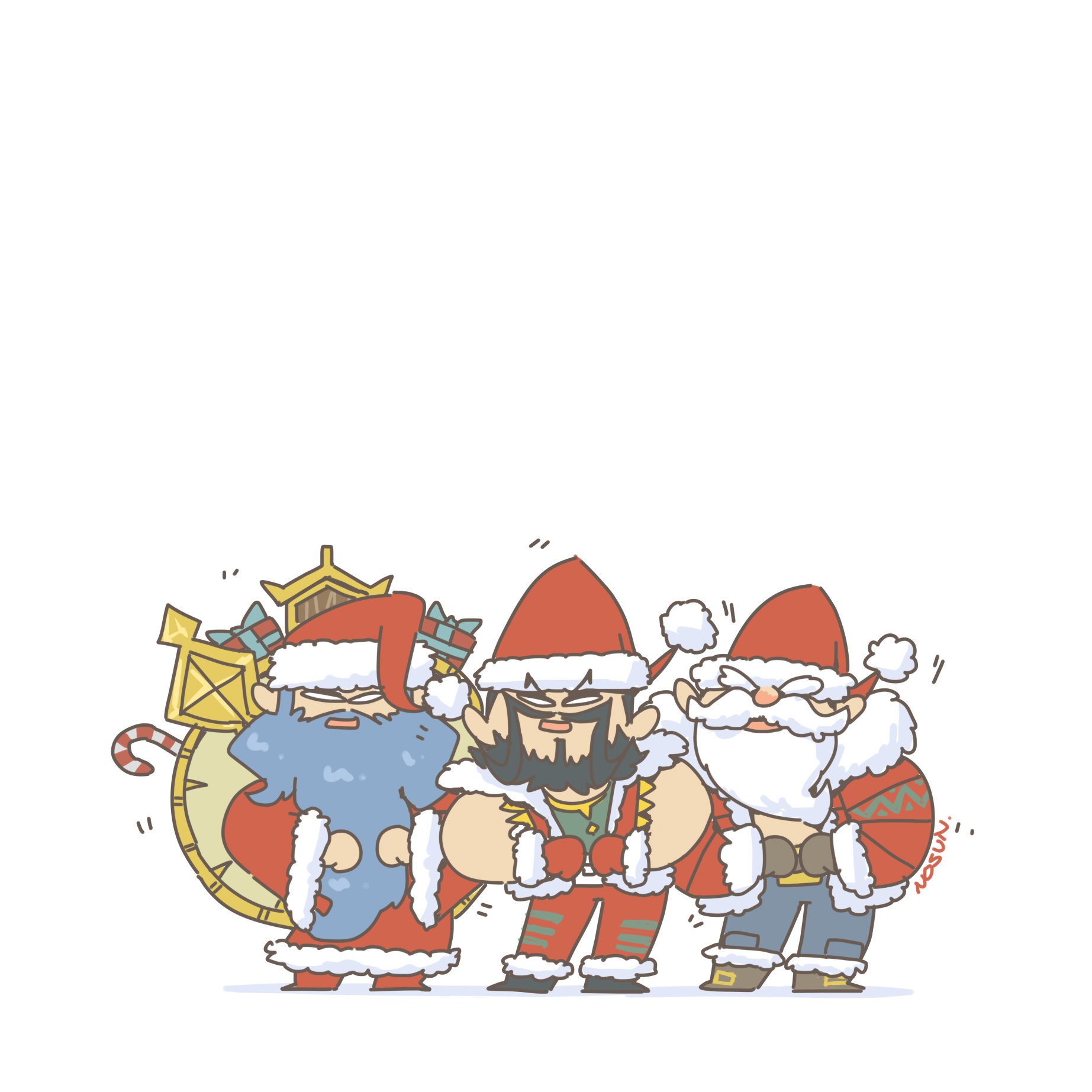 lol冰雪节系列皮肤2019|插画|插画习作|nosun123 - 原创作品 - 站酷