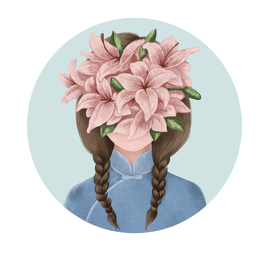 梦1（图ZNDExMDIzMDg=） - 商业插画 - 站酷设计师插画师傅逗原创素材 - 站酷ZCOOL