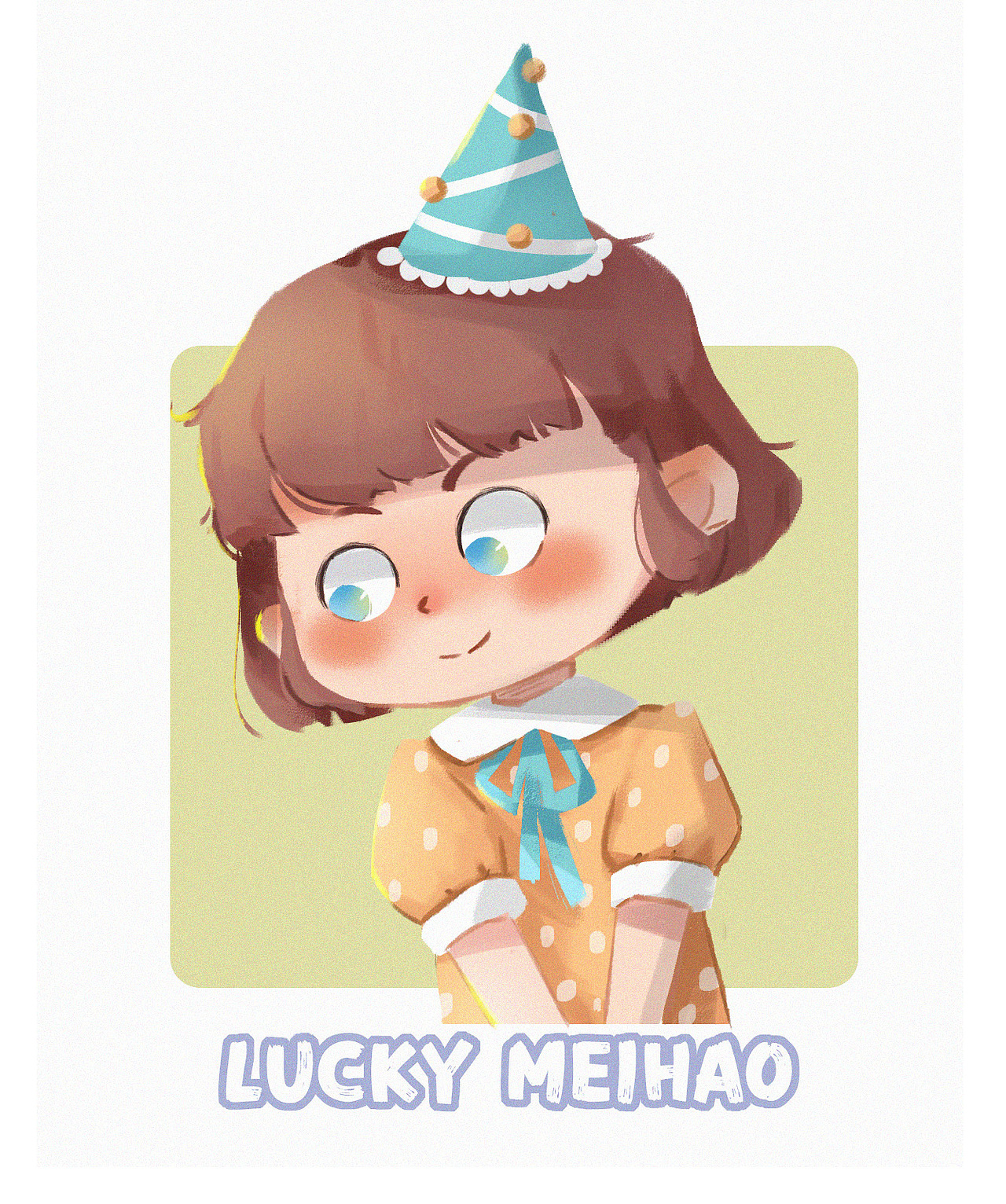 可爱小头像（图ZMjcyMDc2MTgw） - 儿童插画 - 站酷设计师lucky美好原创素材 - 站酷ZCOOL