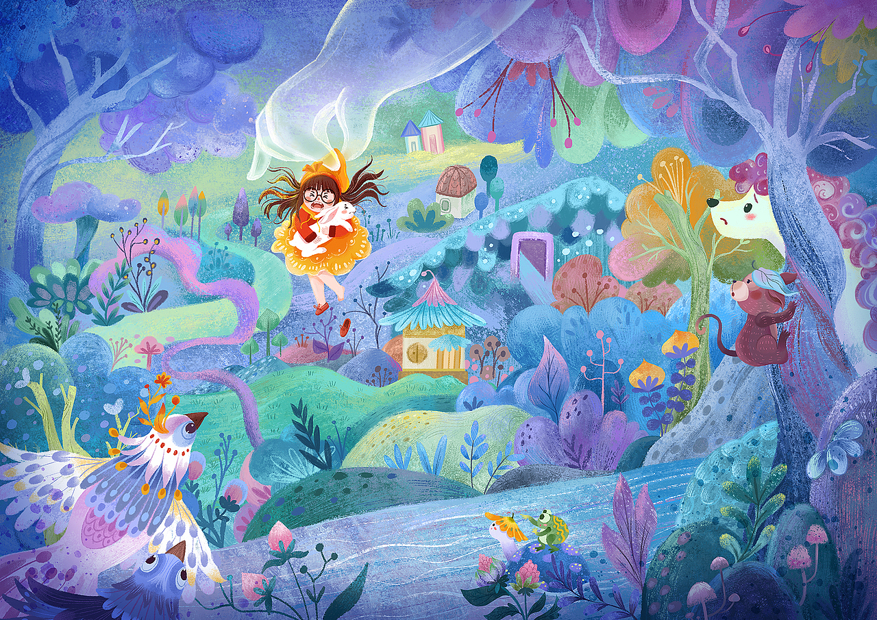 梦境|插画|儿童插画|琅圣轩_原创作品-站酷zcool