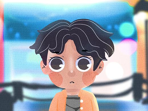 《三觀不合，只配淋雨》（個(gè)人主頁(yè)-ZMzYyOTU0NTY=） - 商業(yè)插畫 - 站酷設(shè)計(jì)師八十歲老正太原創(chuàng)素材 - 站酷ZCOOL