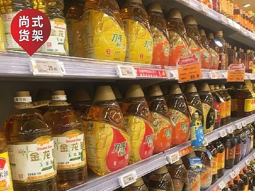 邢台双面超市货架 水果超市中岛柜图片 大润发超市货架