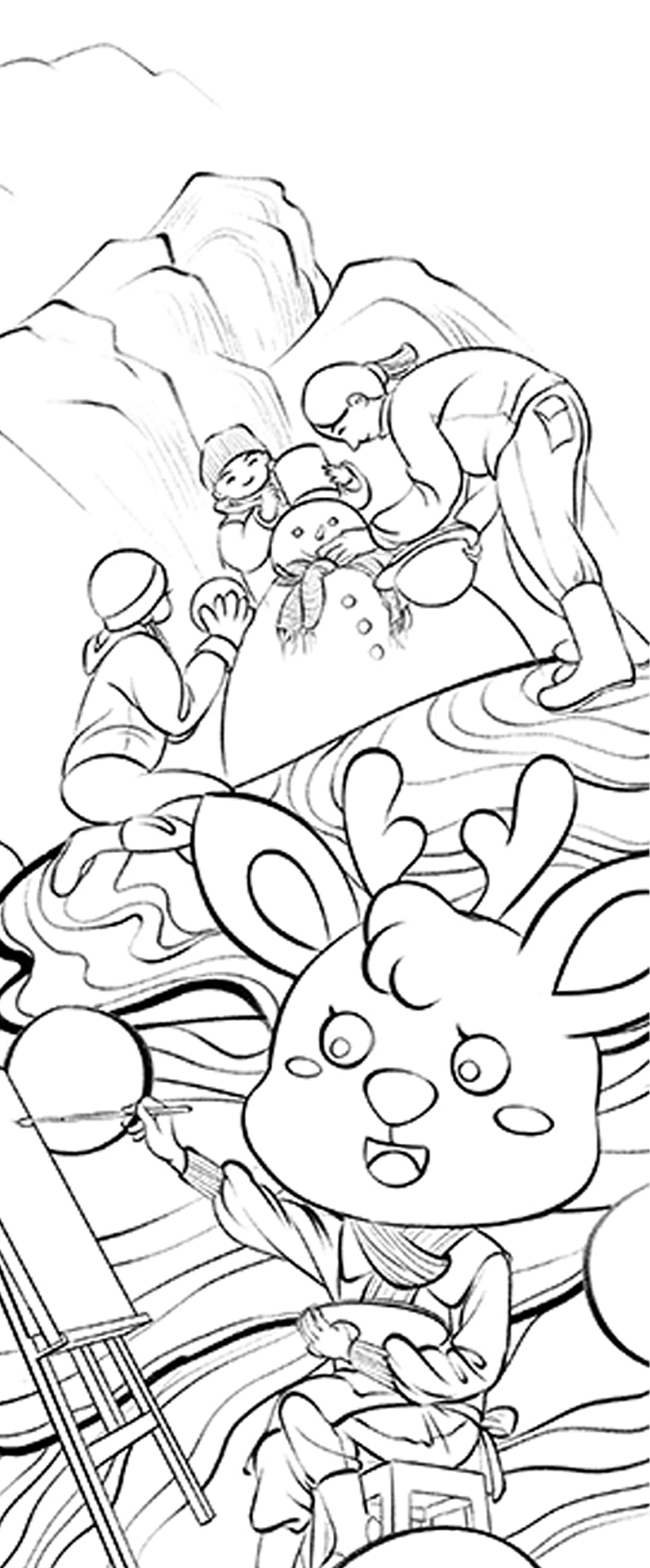 中南置地｜二十四节气（冬季）（图ZMjg1OTI0MTk2） - 商业插画 - 站酷设计师插画师远妄原创素材 - 站酷ZCOOL