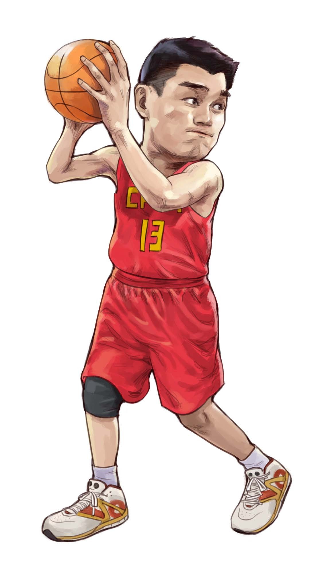 姚明（图ZMTc5NDY3ODI4） - 创作习作 - 站酷设计师lmt24原创素材 - 站酷ZCOOL