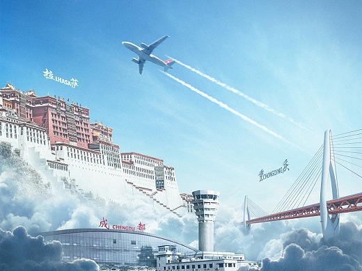 《中国机长》巨幕版-海报