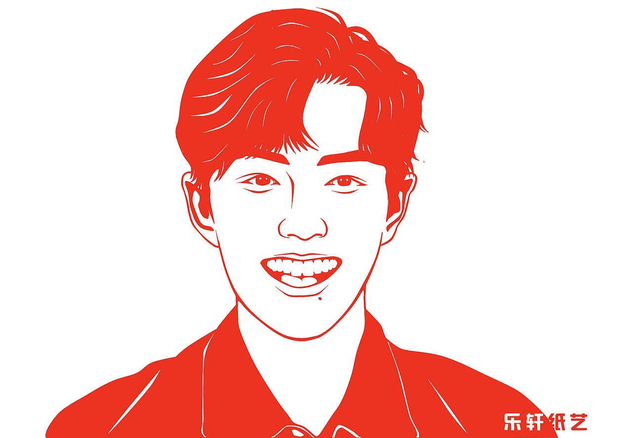 人像剪纸（图ZMzA5MDI5NTIw） - 其他手工艺 - 站酷设计师乐轩纸艺原创素材 - 站酷ZCOOL