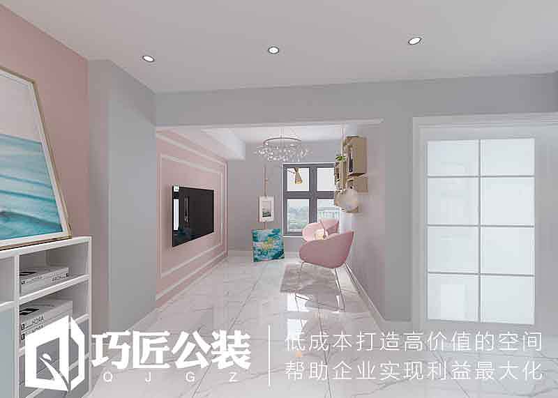 網(wǎng)紅美容院美甲店鋪裝修設(shè)計(jì)效果圖昆明裝修公司（圖ZMTMwNTE0MTUy） - 家裝設(shè)計(jì) - 站酷設(shè)計(jì)師生活如此簡(jiǎn)單1原創(chuàng)素材 - 站酷ZCOOL