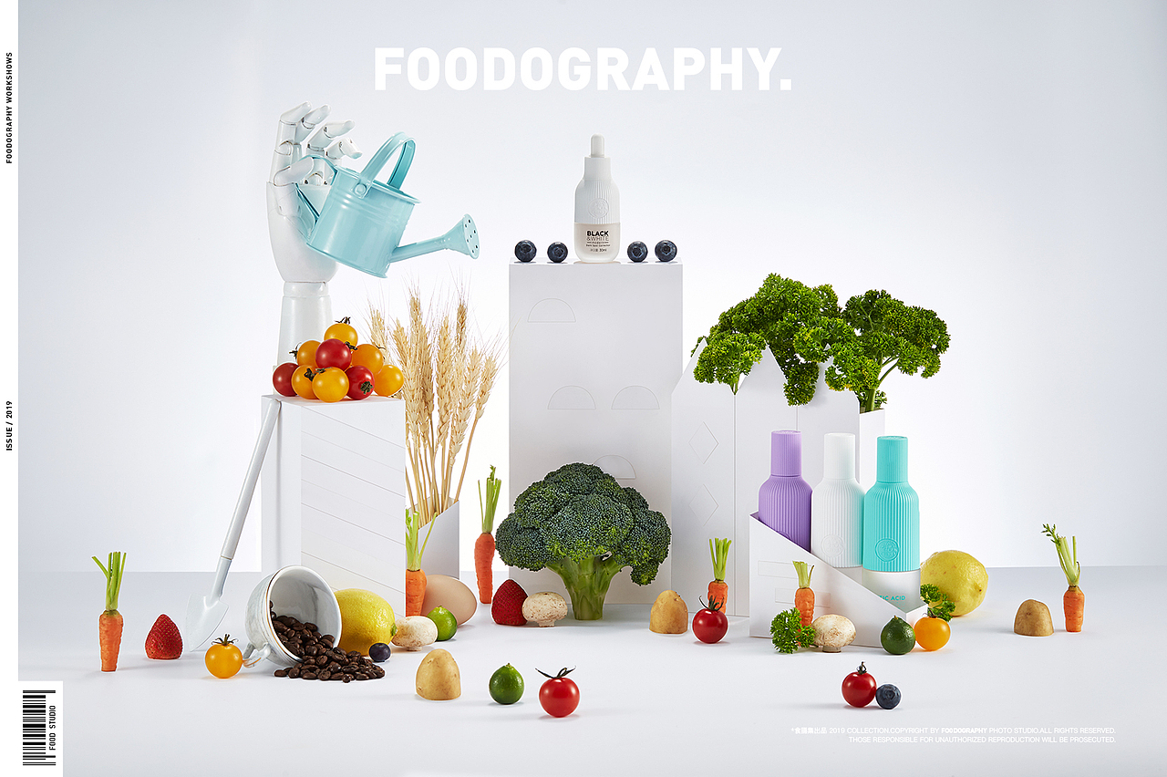 护肤品摄影 | 春纪 ✖ foodography