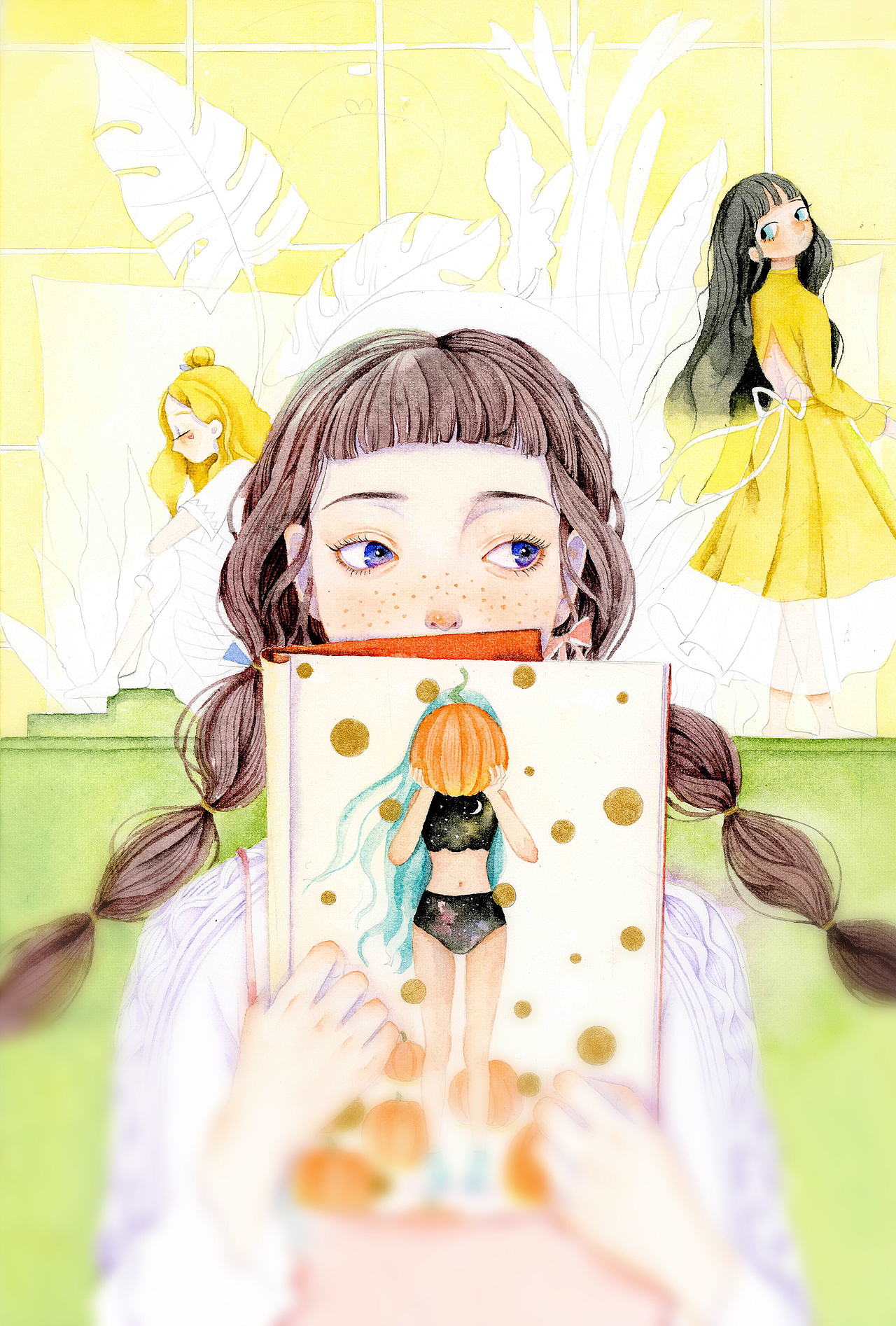 一个过程（2）（图ZOTU0ODExMTI=） - 艺术插画 - 站酷设计师川禾原创素材 - 站酷ZCOOL