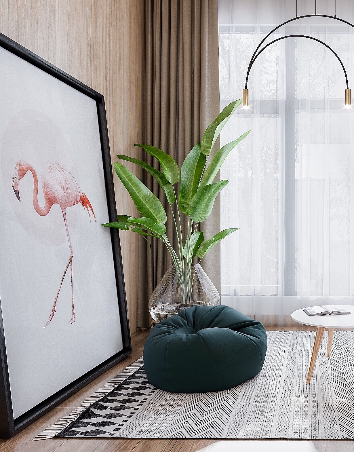 现代北欧卧室（图ZMTMwMzc5NDA0） - 家装设计 - 站酷设计师创艺工场室内表现原创素材 - 站酷ZCOOL