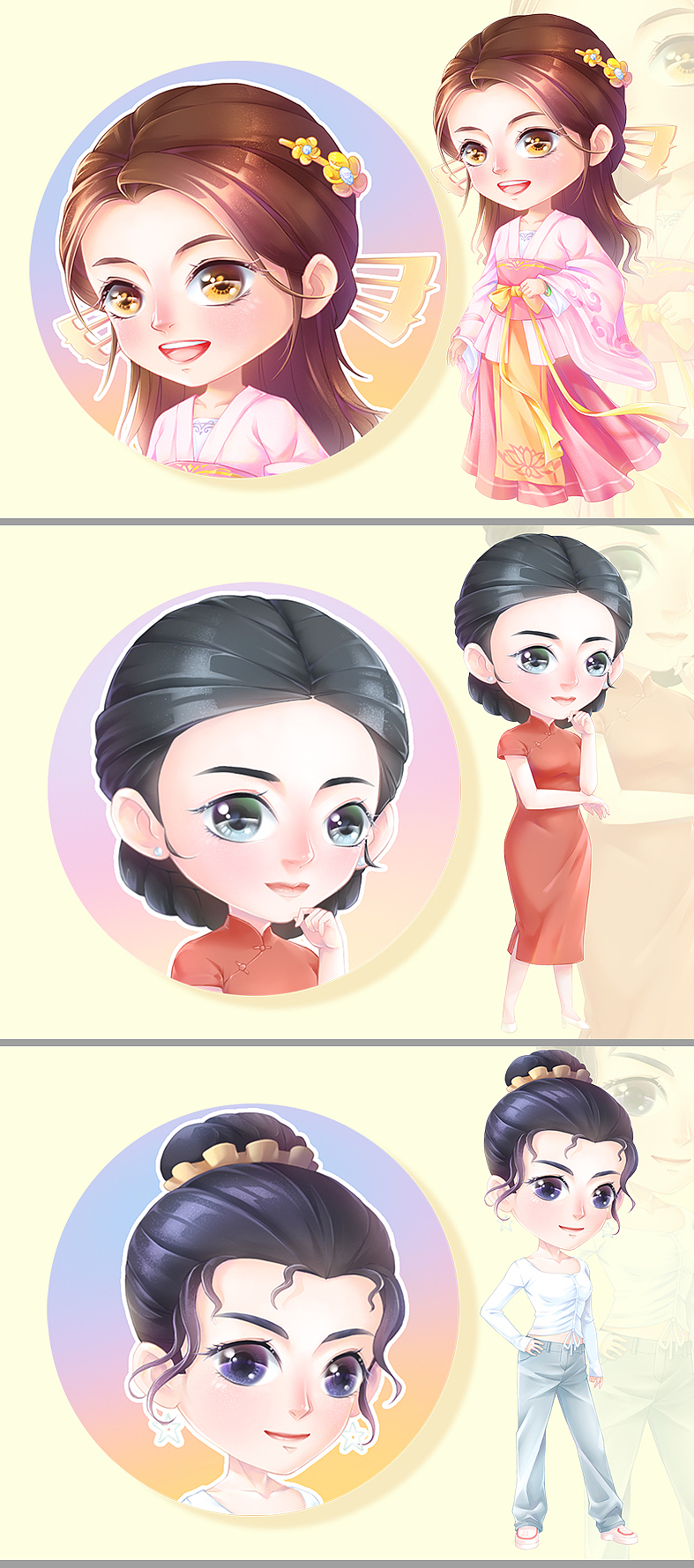 同事们的Q版（图ZMjU1ODMzMjQw） - 创作习作 - 站酷设计师皇小羽原创素材 - 站酷ZCOOL