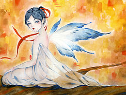 发一些前几年的画稿