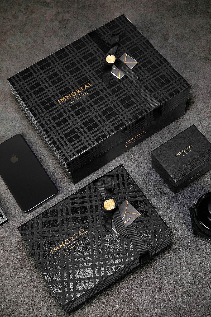 【方森园】线条格纹勾勒质感品质——《永恒》包装设计