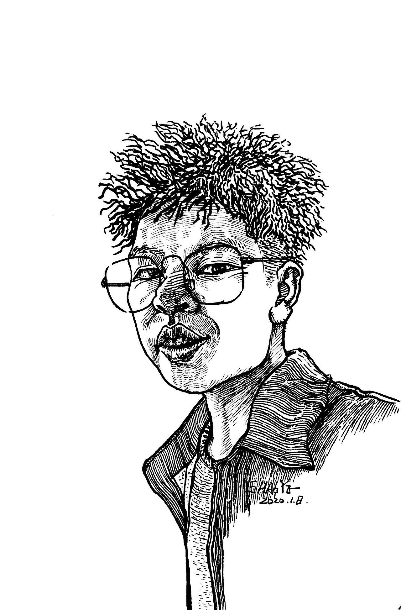 2020第一张自画像