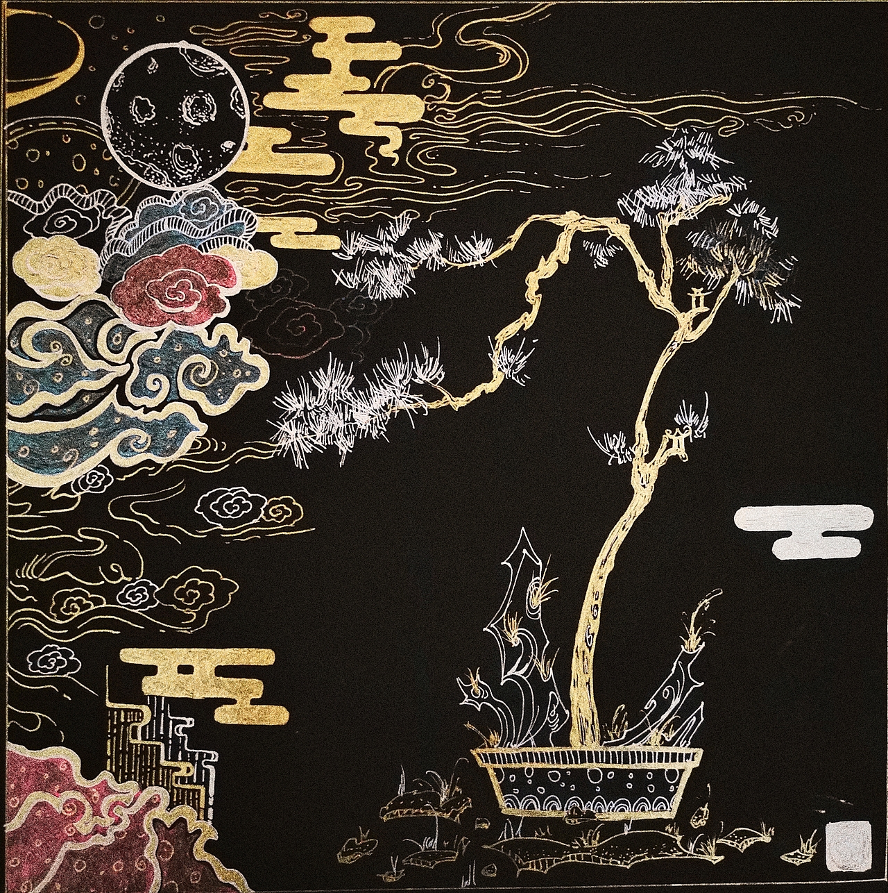 国风（图ZMjAxNTE4OTM2） - 创作习作 - 站酷设计师时间喧嚣原创素材 - 站酷ZCOOL