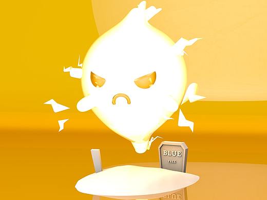 闪闪闪电幽灵C4D