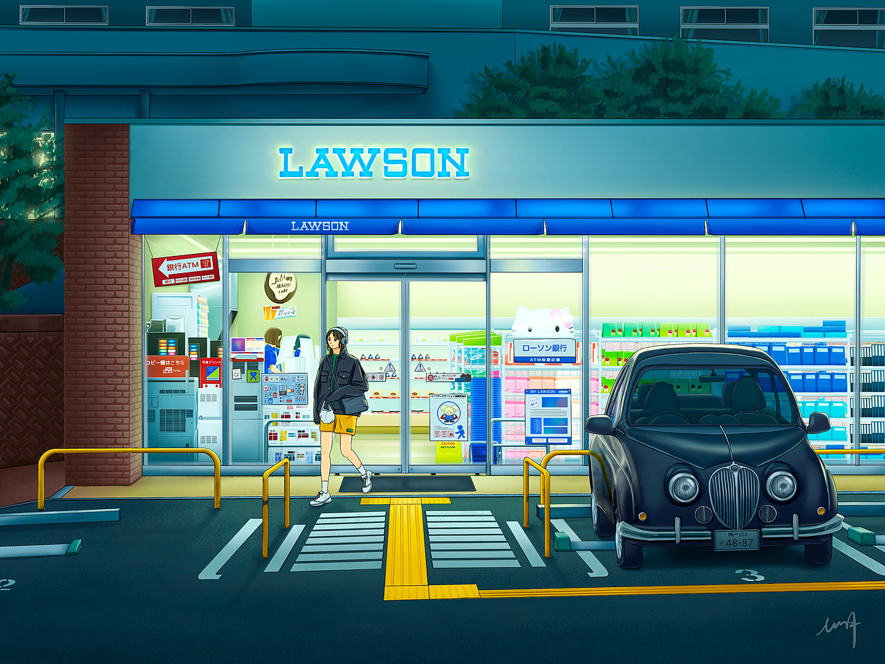 「行楽日和」系列插画（图ZMjY1MTk3NTIw） - 创作习作 - 站酷设计师WYvoNNe_原创素材 - 站酷ZCOOL