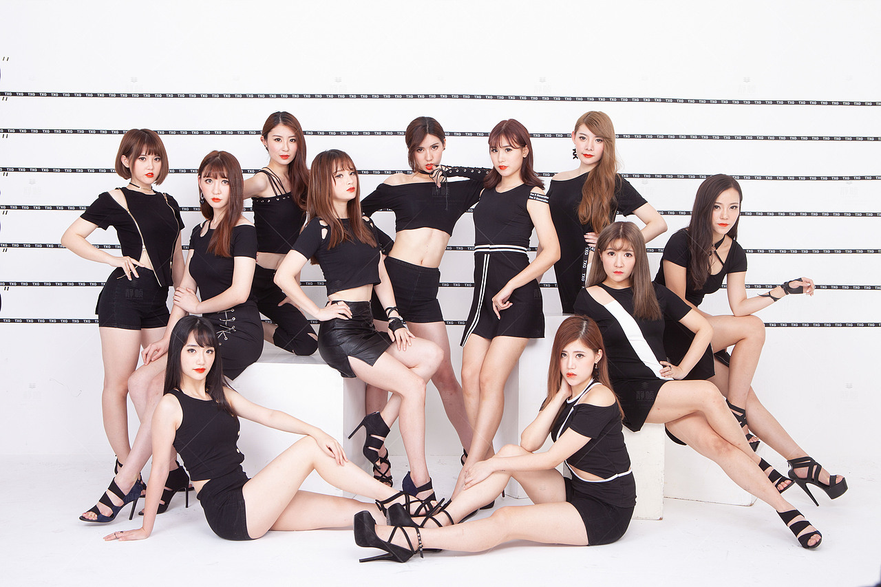 肖像-女团 摄影后期修饰（图ZMjQxNDU5MTEy） - 其他平面 - 站酷设计师FrameART原创素材 - 站酷ZCOOL