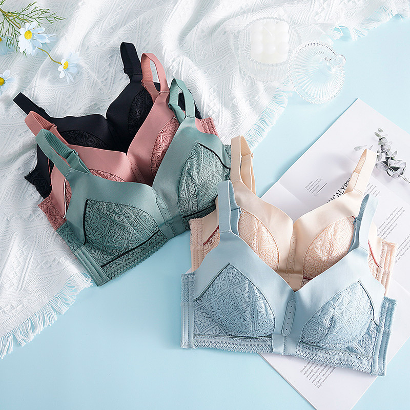 文胸内衣平铺摆拍