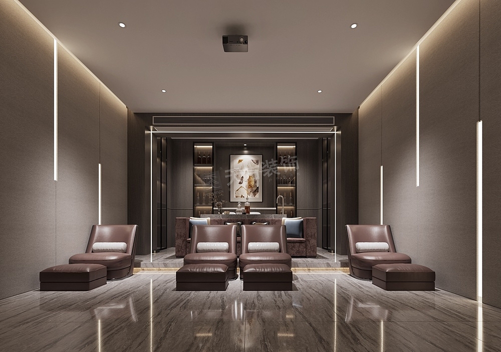 万科十七英里别墅装修,现代轻奢风格设计,天古装饰（图ZMjgzNjQyOTAw） - 家装设计 - 站酷设计师天古装饰7cm原创素材 - 站酷ZCOOL