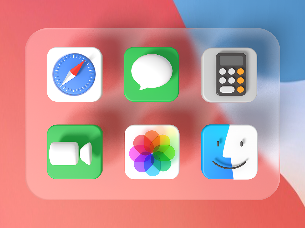 MacOS Big Sur c4d设计练习