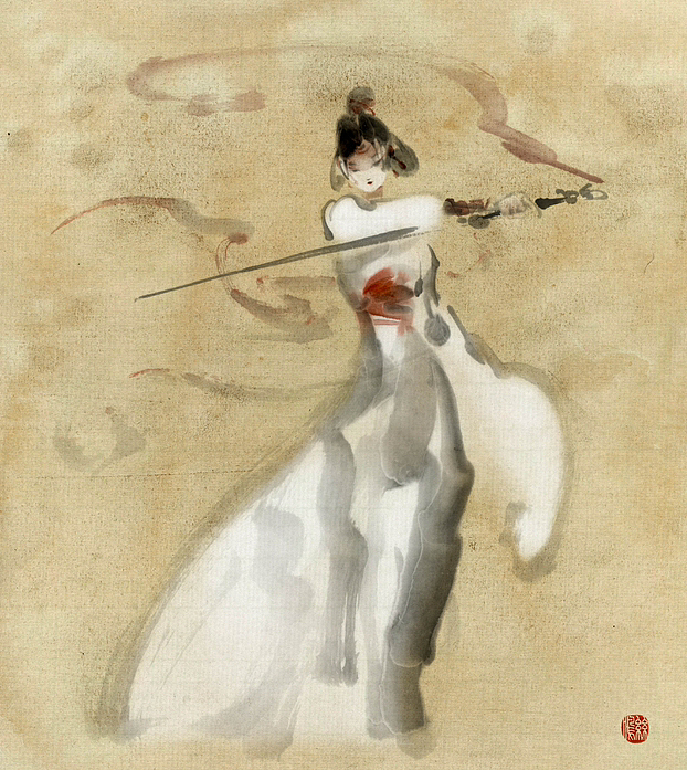 立春水墨随手涂（图ZMzY4NzAyNjQ0） - 艺术插画 - 站酷设计师丝鸣原创素材 - 站酷ZCOOL
