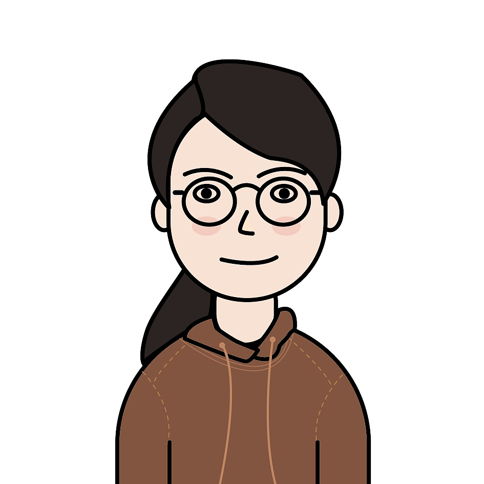 矢量简约可爱头像