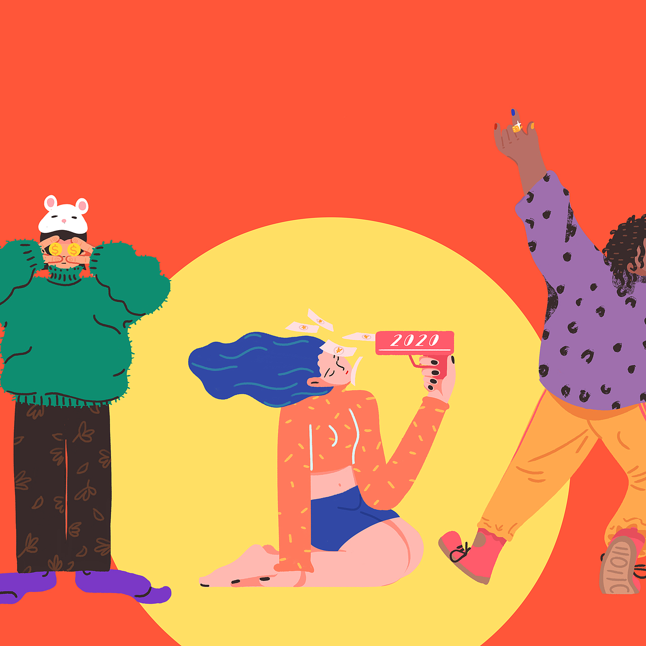 20大吉20（图ZMTk0MTUzMTk2） - 商业插画 - 站酷设计师志志超原创素材 - 站酷ZCOOL