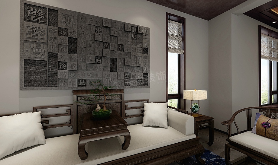 设计师充分以自然的方式,灵活的为每处空间注入不同的艺术表达形式,格调、质感、功能寓于其中,为业主呈现自然清新的新中式品质空间。