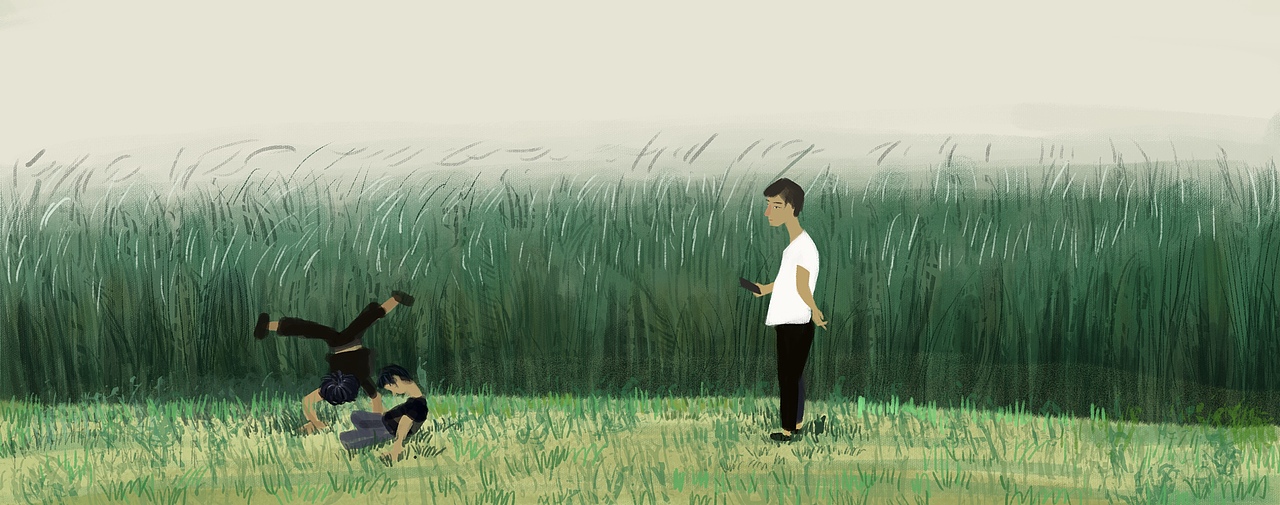 父子（图ZMjY3NTY4MjIw） - 创作习作 - 站酷设计师包包1012原创素材 - 站酷ZCOOL