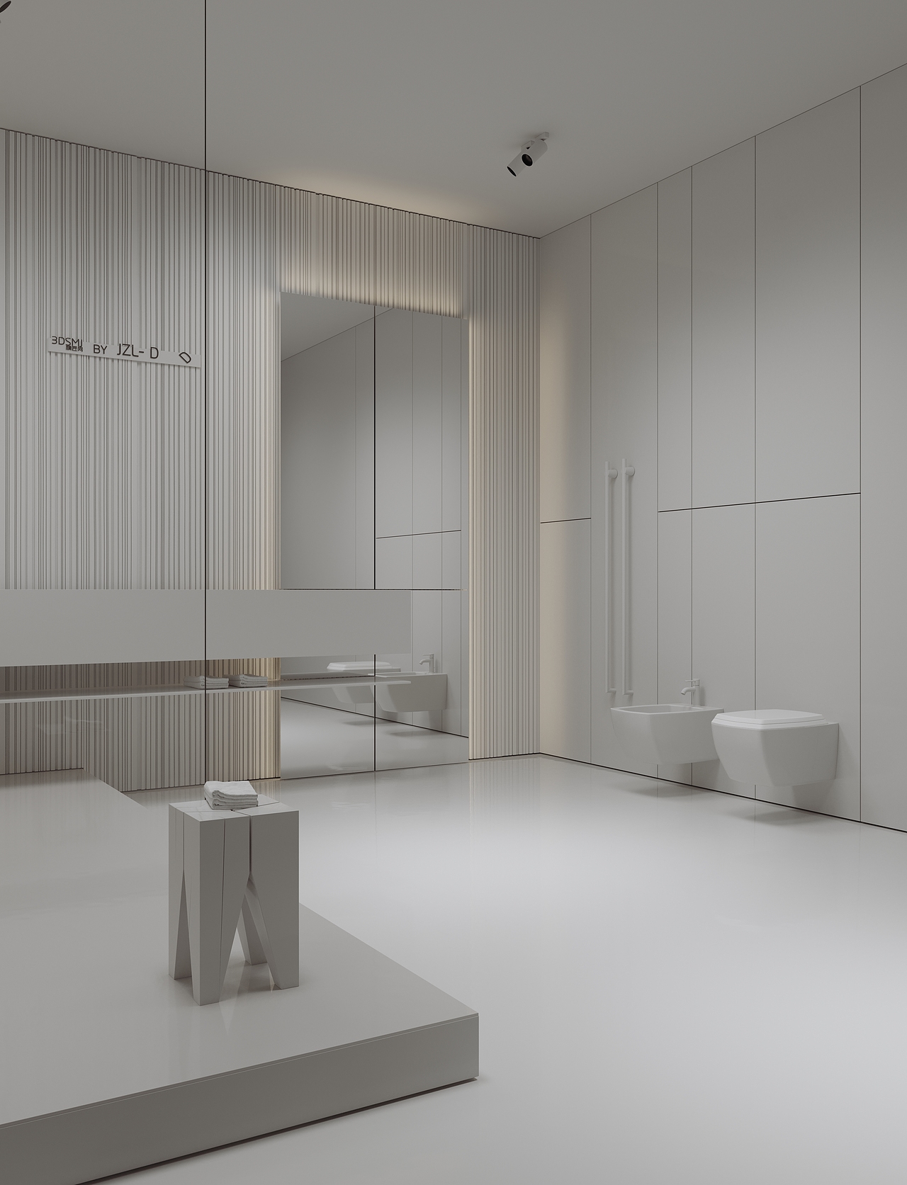 卫浴空间-练习灯光