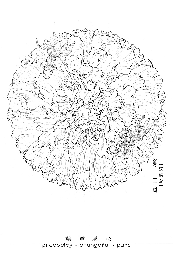 星座花语（图ZMjA2NTgzMTI=） - 艺术插画 - 站酷设计师jdkk原创素材 - 站酷ZCOOL