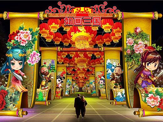 彩灯图片，灯展图片，灯会图片，自贡腾达彩灯公司