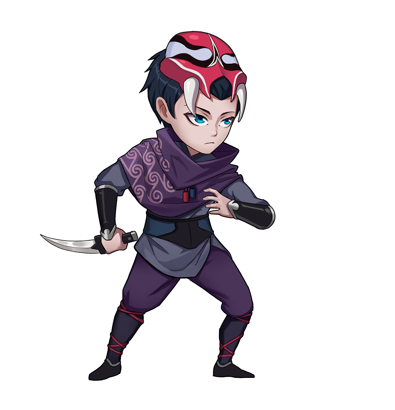 4°冰可乐的人物立绘|其他|独立游戏|搬山道士鹧鸪哨 - 原创作品