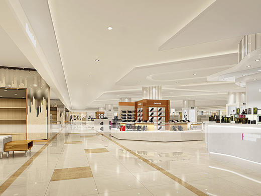 【友昌设计案例】文峰大世界海门店百货设计效果图