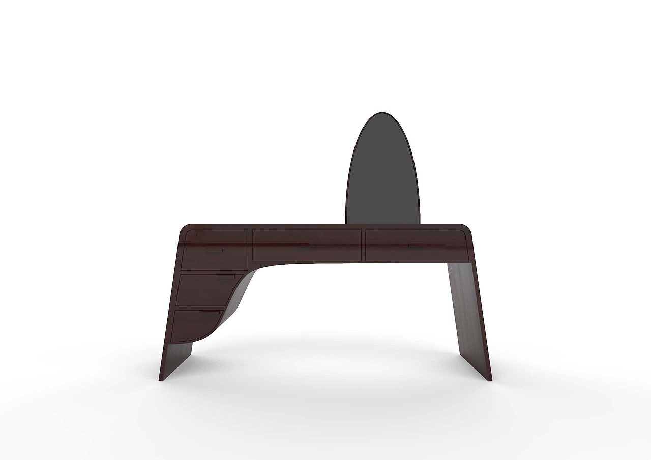 中国风的一套梳妆台