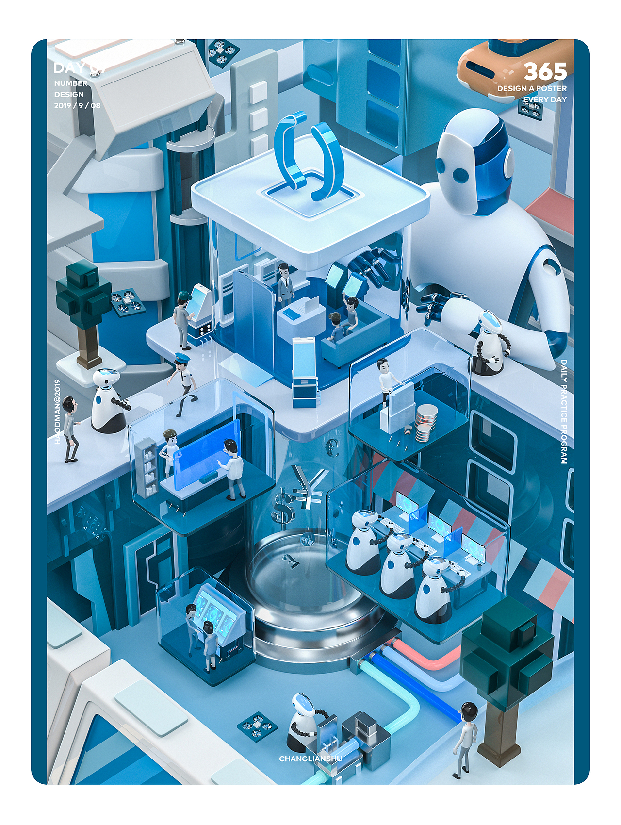 OC第五期学员作品——NiaoNiao的C4D课堂（下）（图ZMTc5NjY2NTA4） - 场景 - 站酷设计师我就是NiaoNiao原创素材 - 站酷ZCOOL