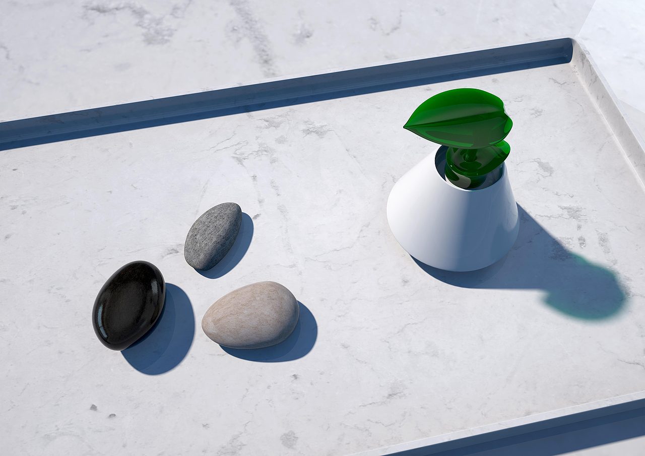 绿叶喷头洗护容器