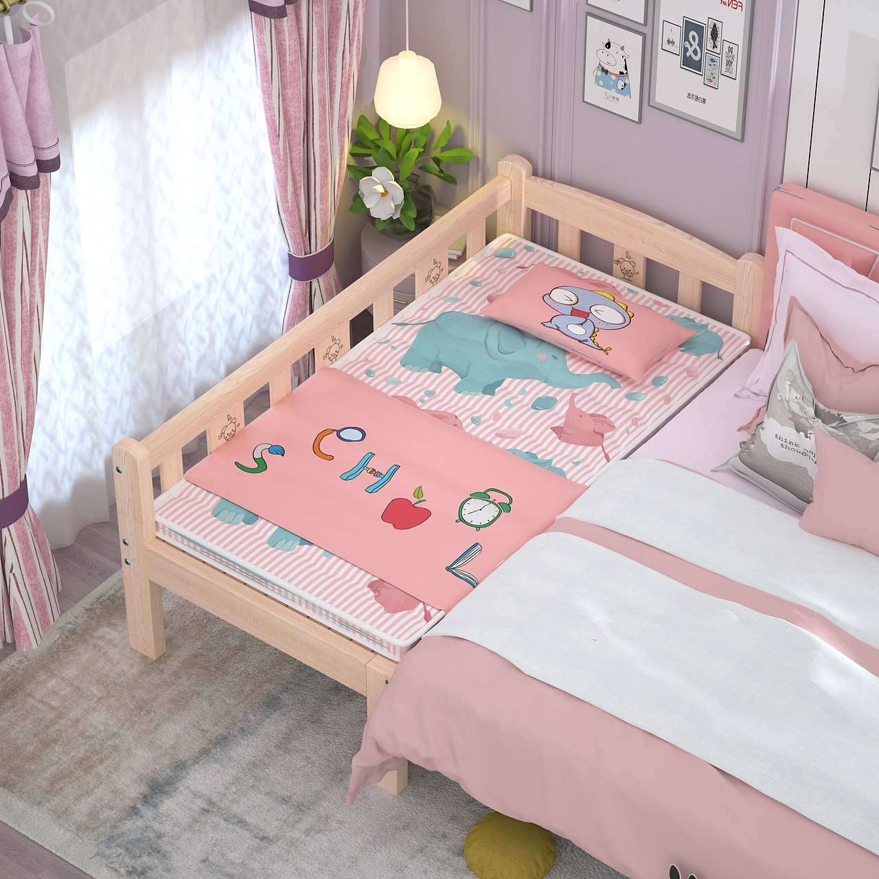 lzjzk168-儿童拼床