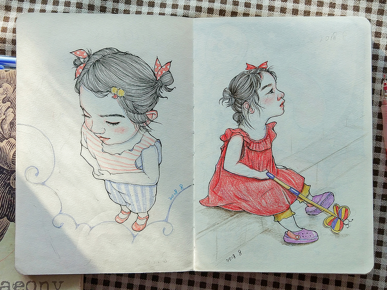 涂鸦小绘本——带娃日志