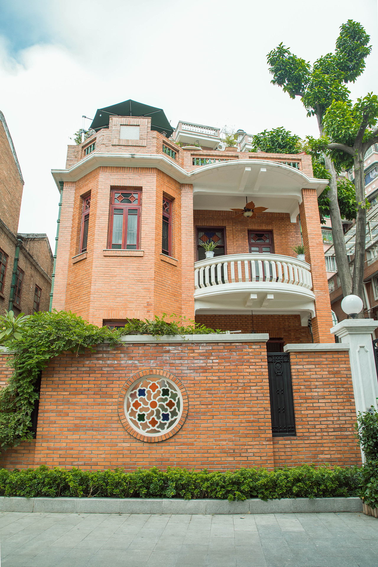 广州东山口红砖小洋房