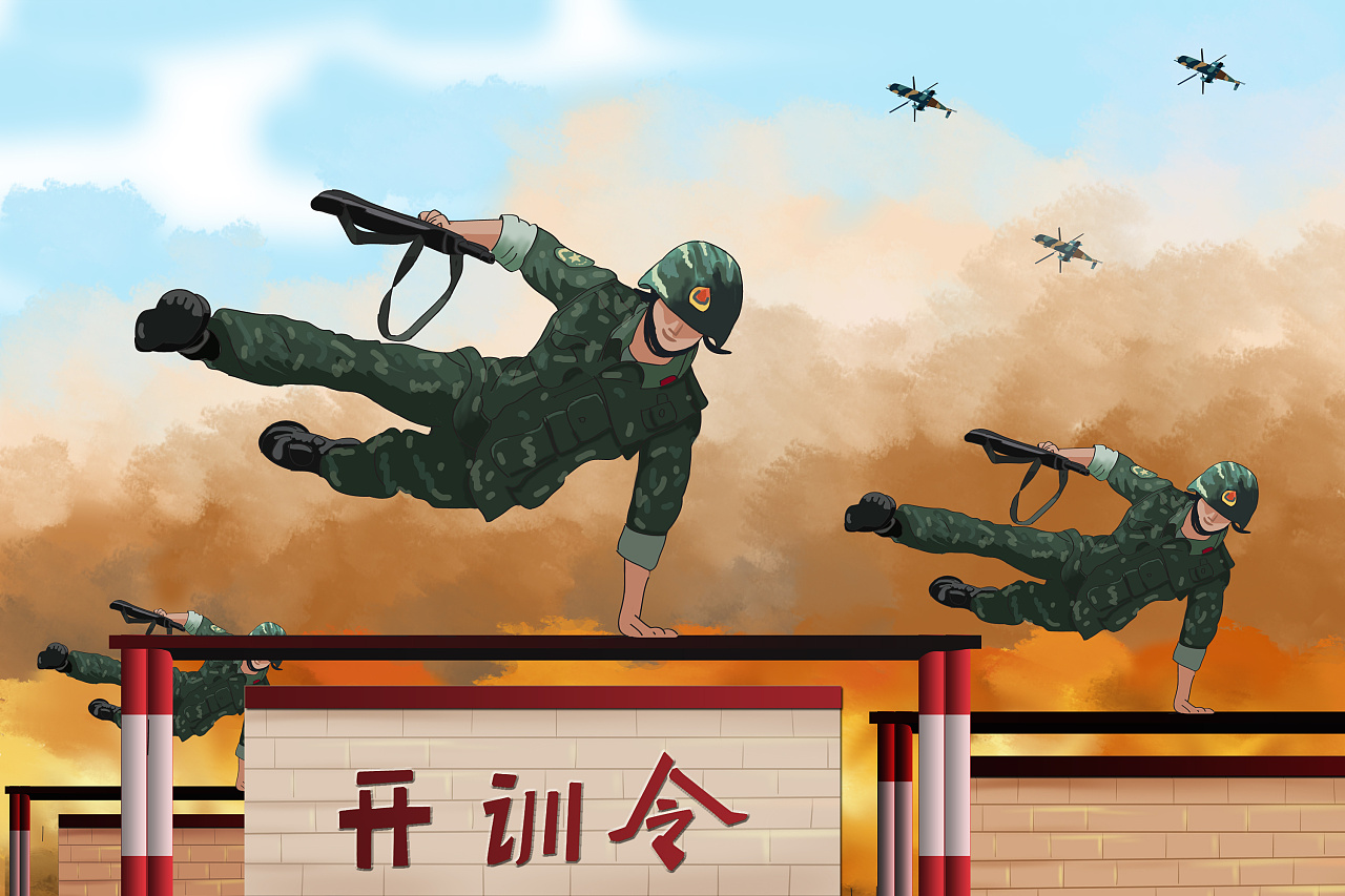 漫画丨军校毕业季，他们的青春不一样 - 中国军网