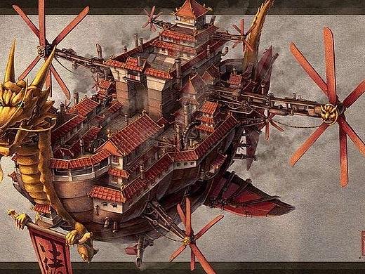 蒸汽工厂STEAMARTS-帝国飞船