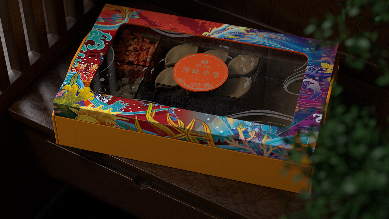高端滋补海鲜品牌——倾海之宴 ：海参产品包装设计（图ZMzI0OTUxOTgw） - 包装 - 站酷设计师西林杰客原创素材 - 站酷ZCOOL