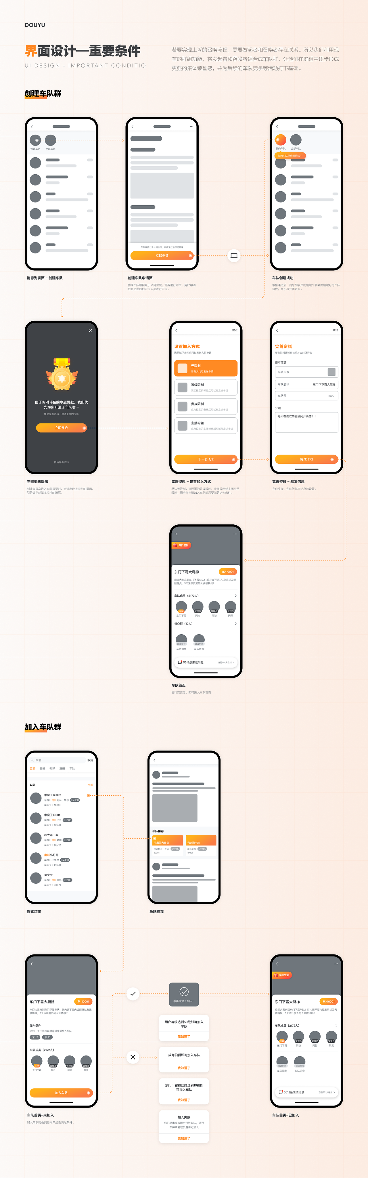斗鱼车队交互项目复盘（图ZMzIyNTQwNzIw） - 交互/UE - 站酷设计师AdleyJin原创素材 - 站酷ZCOOL