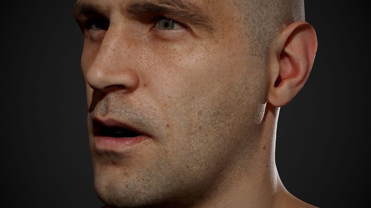 以前头部纹理练习（图ZMzI0NTUwNDE2） - 人物/生物 - 站酷设计师龙默默原创素材 - 站酷ZCOOL