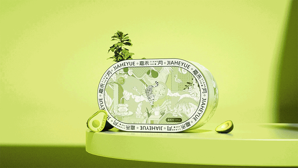 嘉禾月品牌全案升级：来一抹清新的绿！（图ZMzQ3NTA2ODY0） - 品牌 - 站酷设计师深圳朗逸设计原创素材 - 站酷ZCOOL