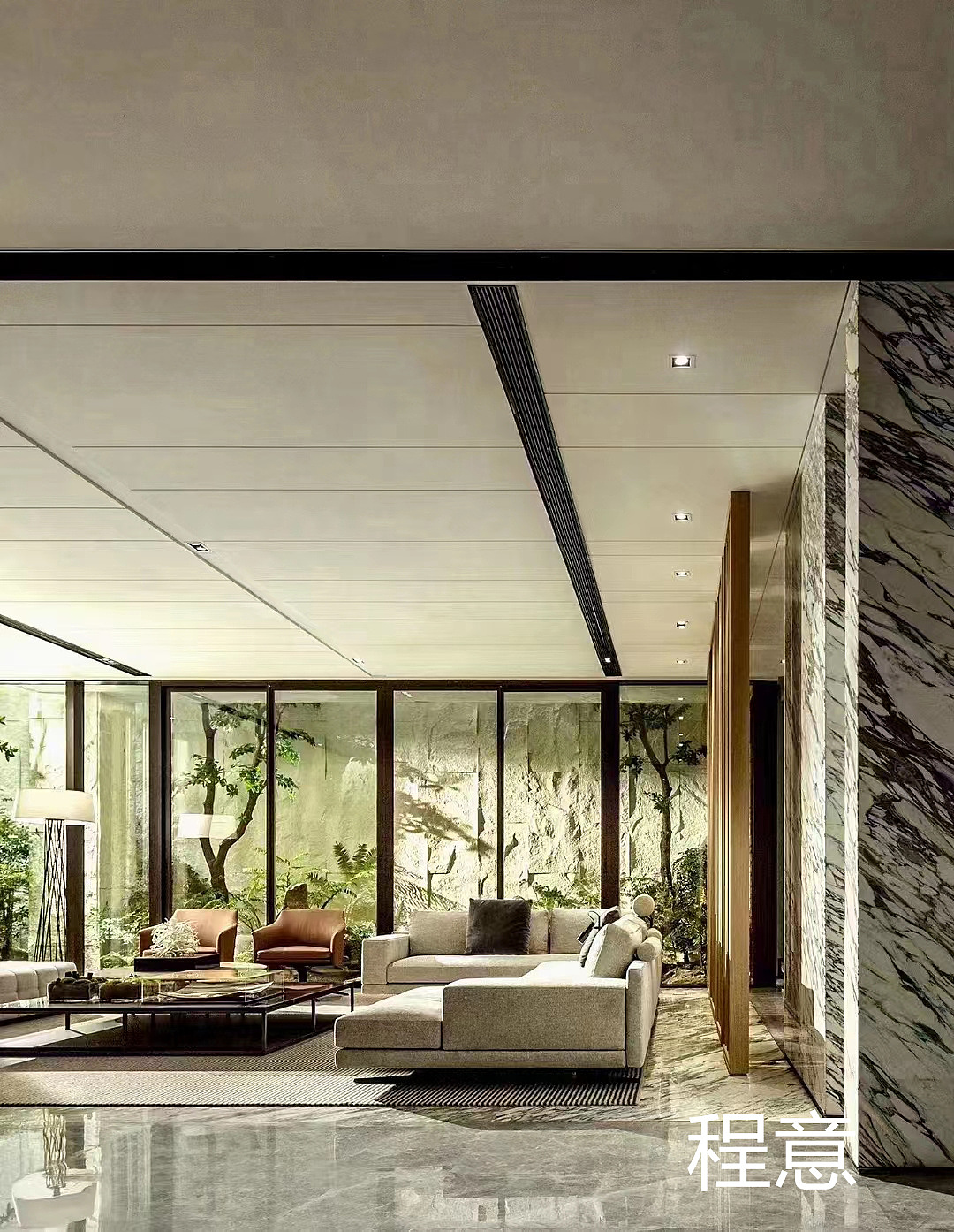 意式别墅效果图（图ZMzUxODc2ODQw） - 家装设计 - 站酷设计师小程写意原创素材 - 站酷ZCOOL